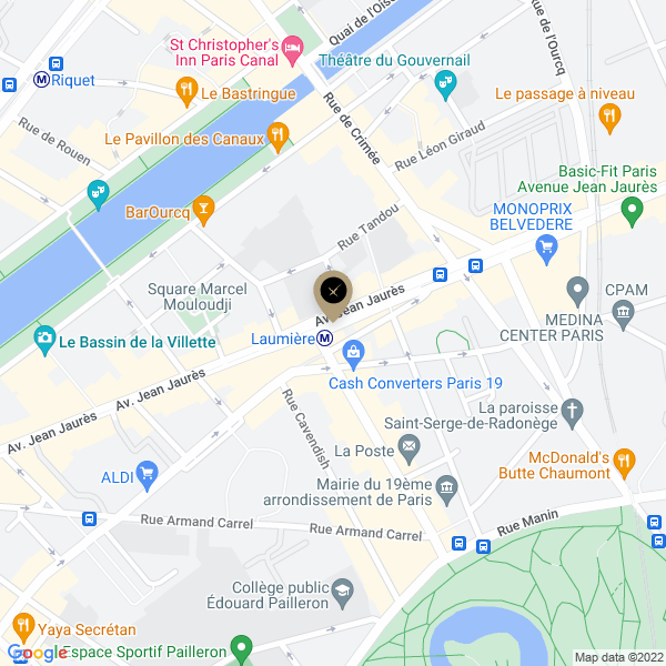 plan de l'agence Shiva paris-19eme-laumiere