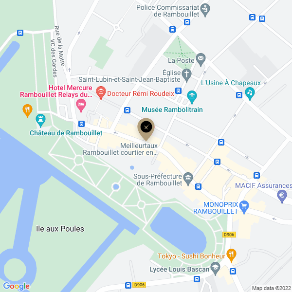 plan de l'agence Shiva rambouillet