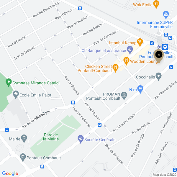 plan de l'agence Shiva pontault-combault