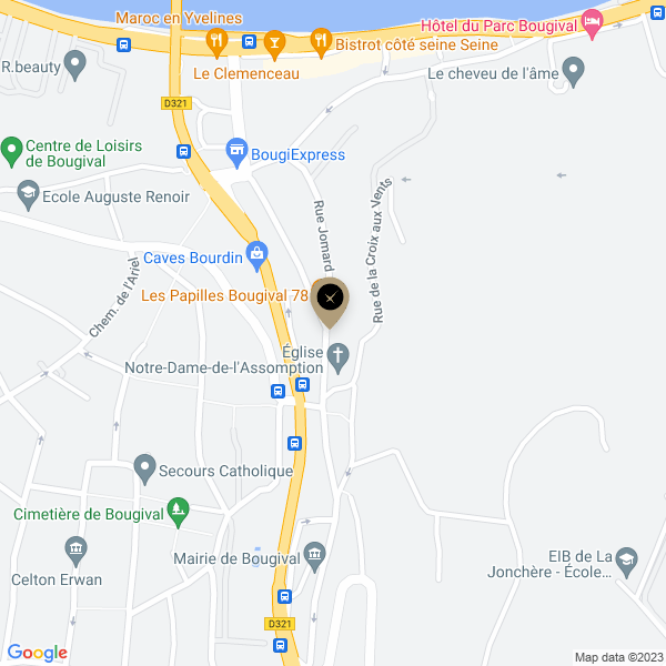 plan de l'agence Shiva bougival