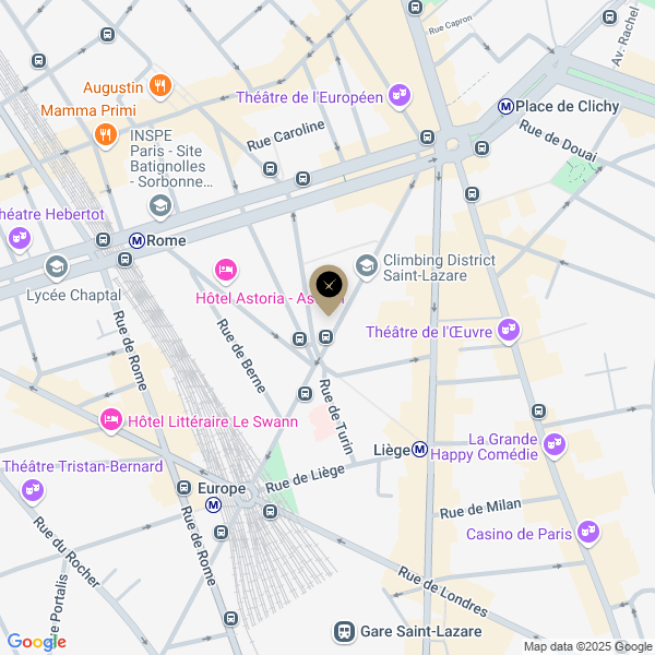 plan de l'agence Shiva paris-8eme-etoile