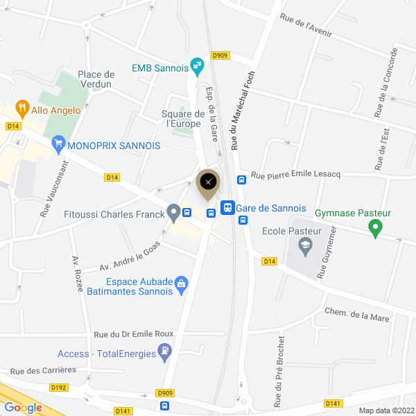 plan de l'agence Shiva sannois