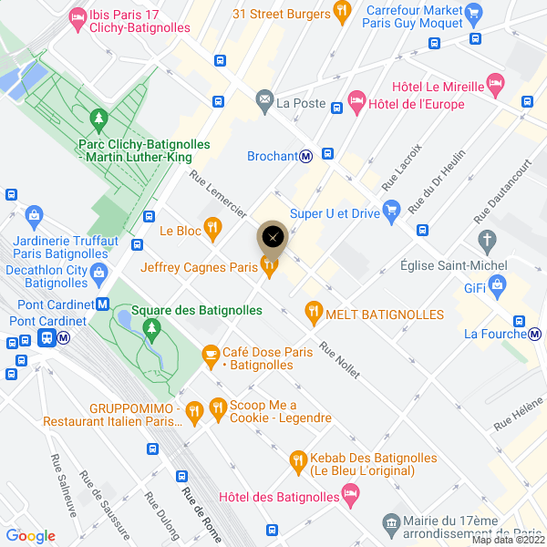 plan de l'agence Shiva paris-17eme-batignolles