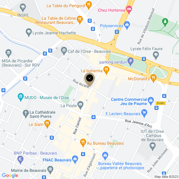 plan de l'agence Shiva beauvais