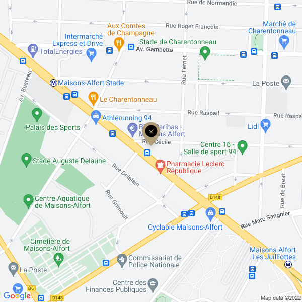 plan de l'agence Shiva maisons-alfort