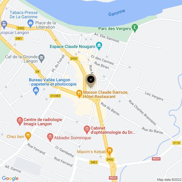 plan de l'agence Shiva langon