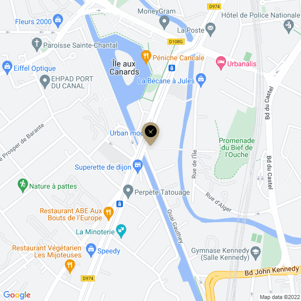 plan de l'agence Shiva dijon