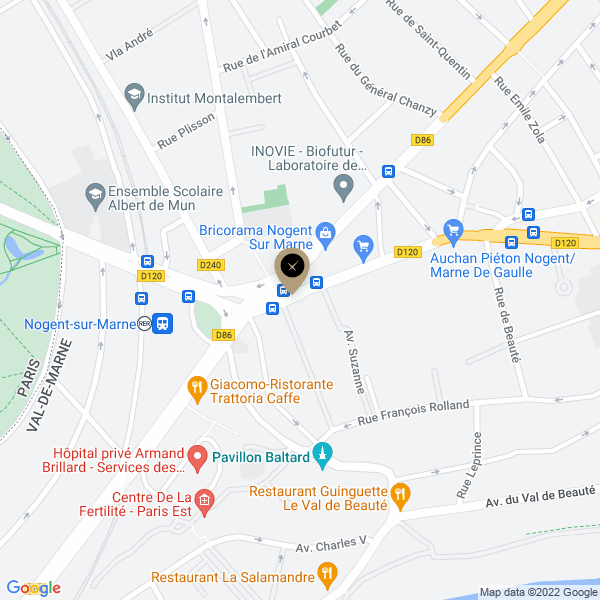 plan de l'agence Shiva nogent-leclerc