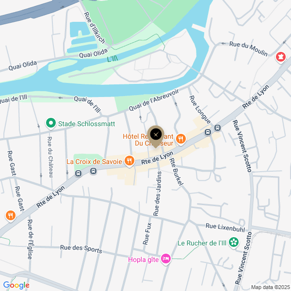 plan de l'agence Shiva illkirch