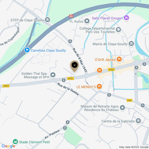 plan de l'agence Shiva claye-souilly