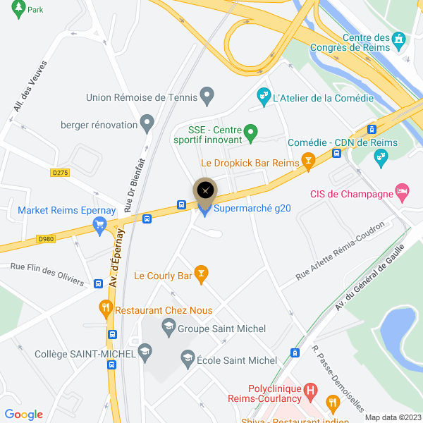 plan de l'agence Shiva tinqueux