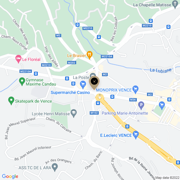 plan de l'agence Shiva vence