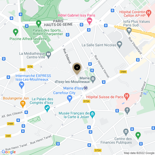 plan de l'agence Shiva issy-les-moulineaux