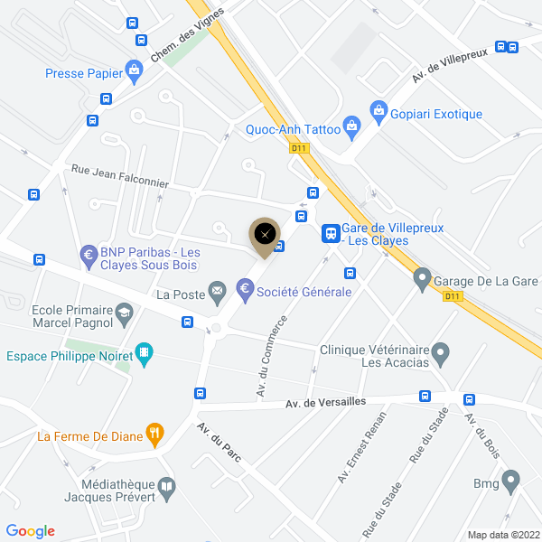 plan de l'agence Shiva plaisir