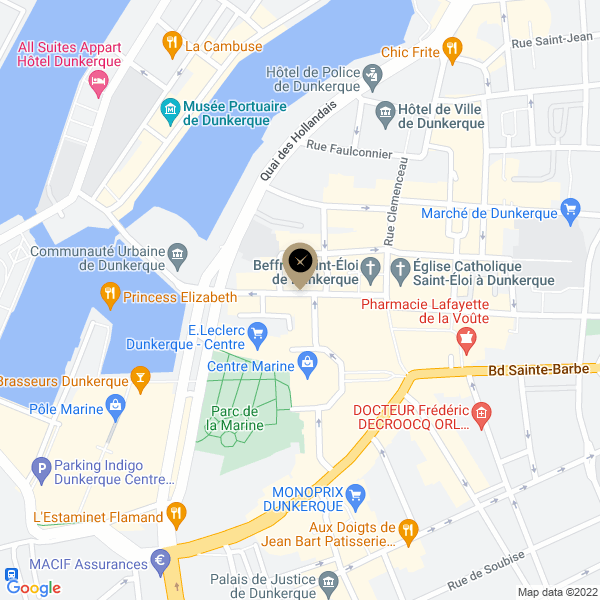 plan de l'agence Shiva dunkerque