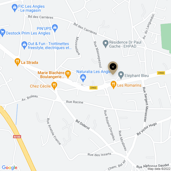 plan de l'agence Shiva les-angles