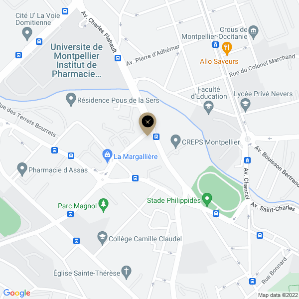 plan de l'agence Shiva montpellier-nord