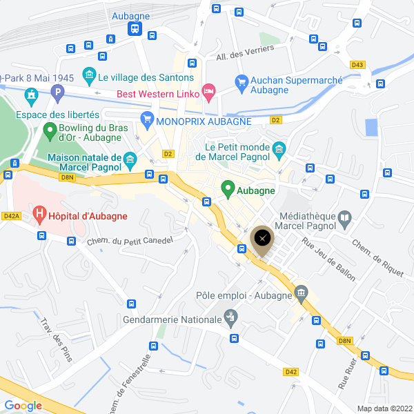 plan de l'agence Shiva aubagne