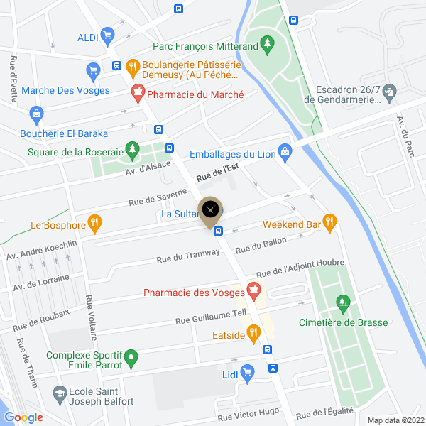 plan de l'agence Shiva belfort