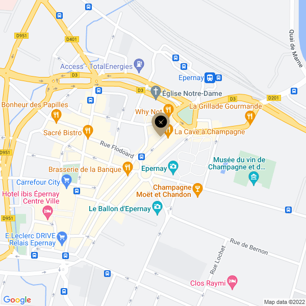 plan de l'agence Shiva epernay