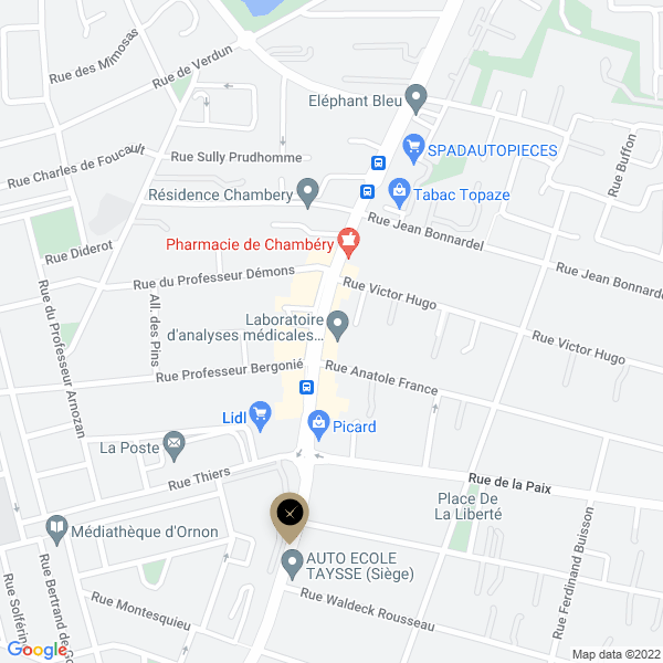 plan de l'agence Shiva villenave-dornon