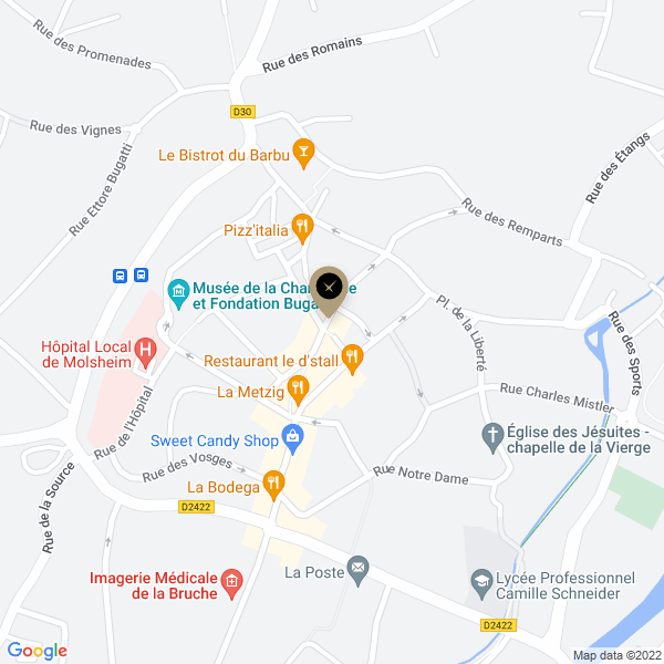 plan de l'agence Shiva molsheim