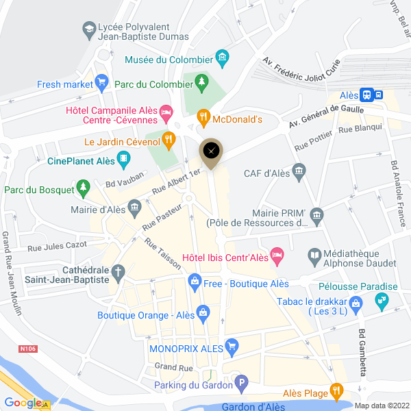 plan de l'agence Shiva ales