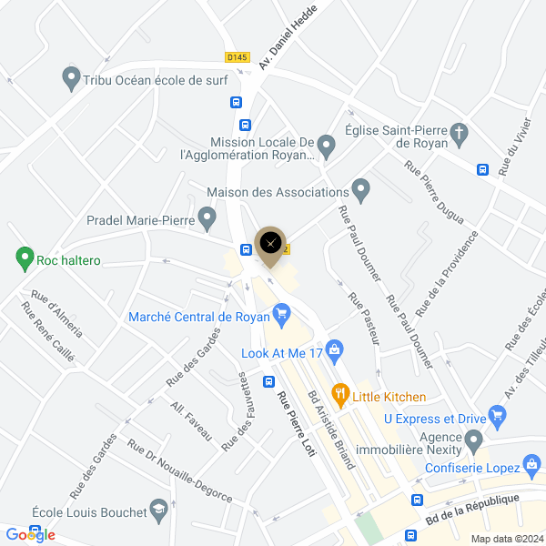 plan de l'agence Shiva royan