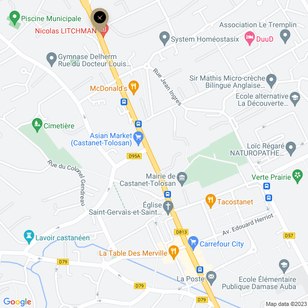 plan de l'agence Shiva castanet-tolosan