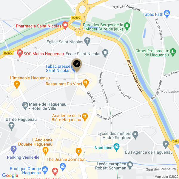 plan de l'agence Shiva haguenau