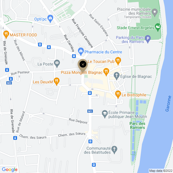 plan de l'agence Shiva blagnac