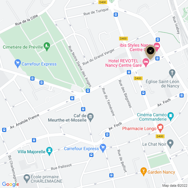 plan de l'agence Shiva nancy