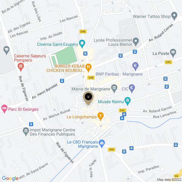 plan de l'agence Shiva marignane