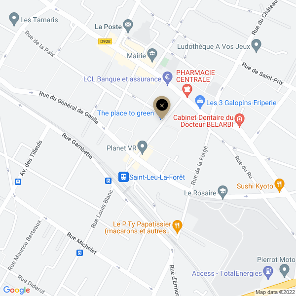 plan de l'agence Shiva saint-leu-la-foret