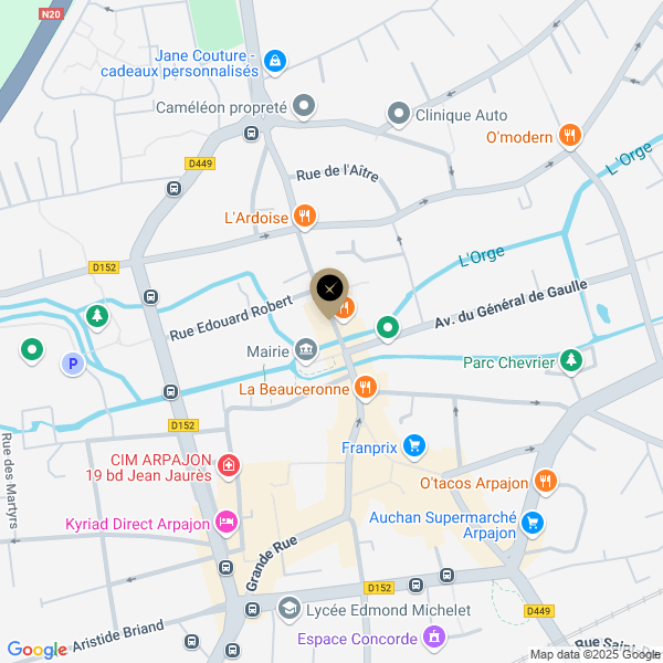 plan de l'agence Shiva arpajon