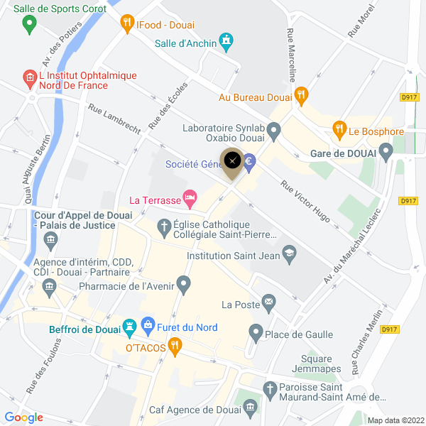 plan de l'agence Shiva douai