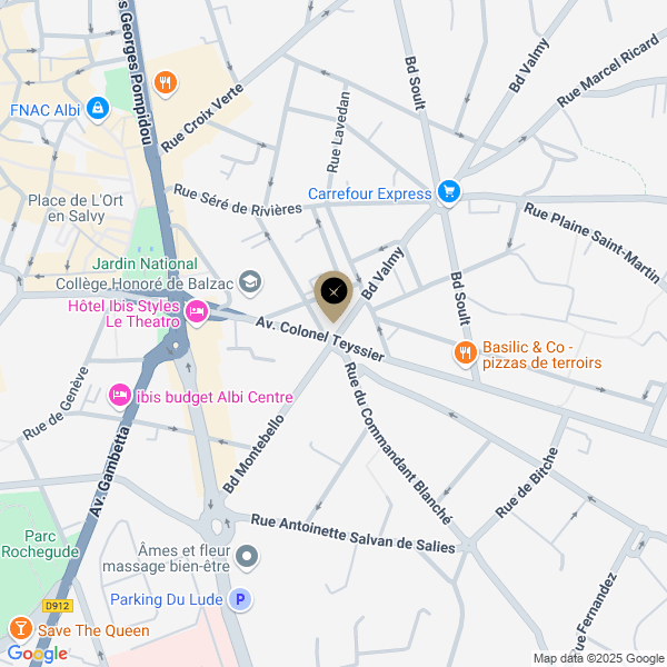 plan de l'agence Shiva albi