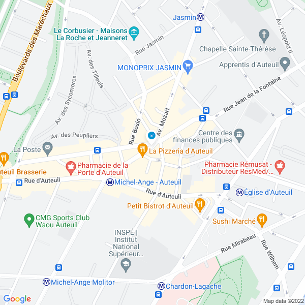 plan de l'agence Shiva paris-16eme-sud