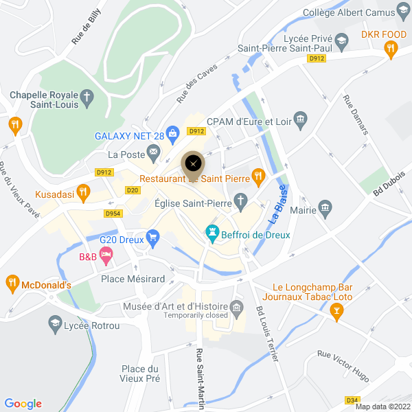 plan de l'agence Shiva dreux