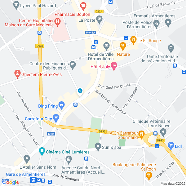 plan de l'agence Shiva armentieres