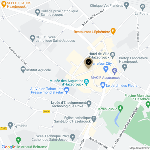 plan de l'agence Shiva hazebrouck