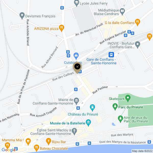 plan de l'agence Shiva conflans-sainte-honorine