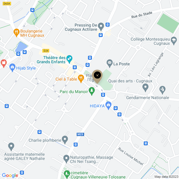 plan de l'agence Shiva cugnaux