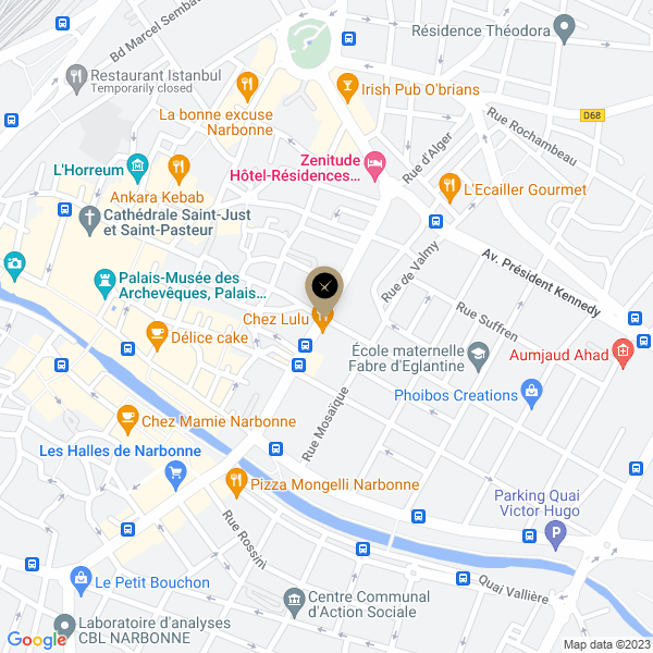 plan de l'agence Shiva narbonne