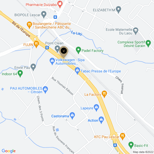 plan de l'agence Shiva lescar