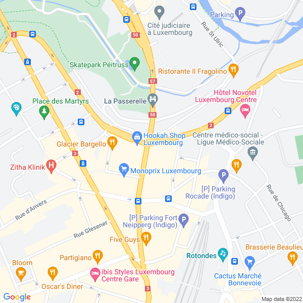 plan de l'agence Shiva sceaux