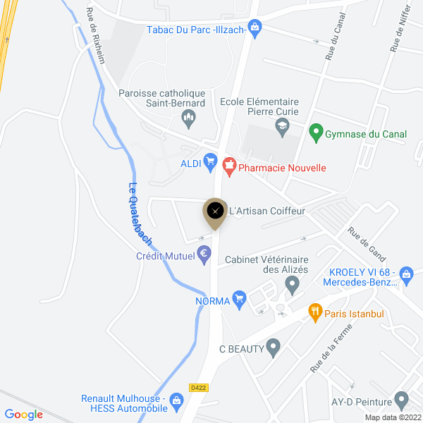 plan de l'agence Shiva illzach