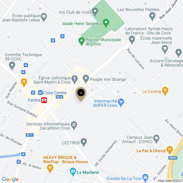 plan de l'agence Shiva croix