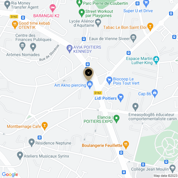 plan de l'agence Shiva buxerolles