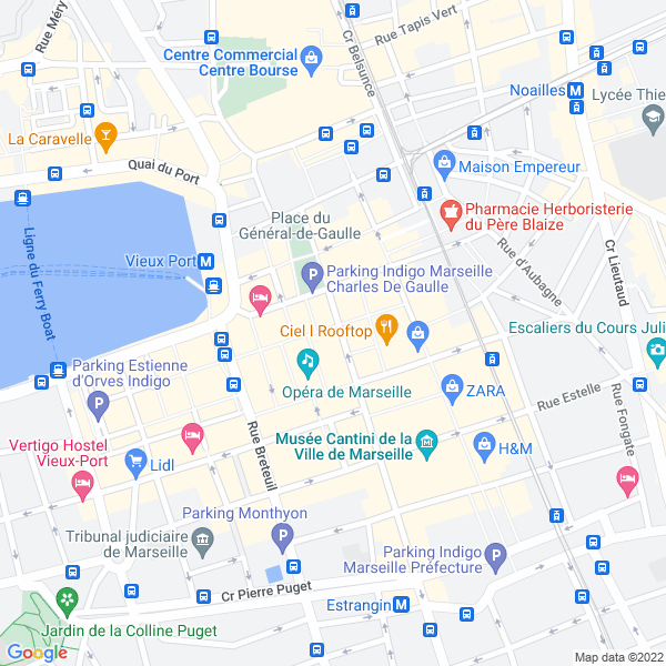 plan de l'agence Shiva marseille-6eme-paradis